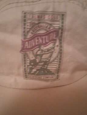 Thos Cook Australian Men's Beige Hat W Side Zip And Snap Backing